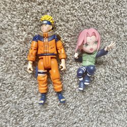 Naruto Figures Set Of 2