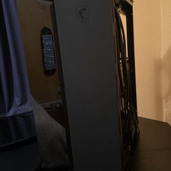 Black pc msi case