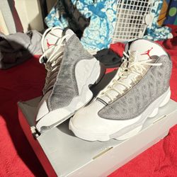 Jordan 13's Black & Grey Flints