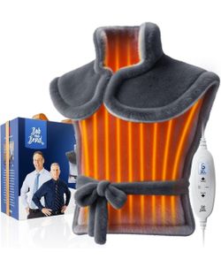 BOB AND BRAD Heating Pad for Back Pain Relief, FSA Edge-Weighted Electric Heat Pad for Neck HSA Eligible, Shoulders &Full Body Relief