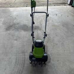 greenworks cultivator