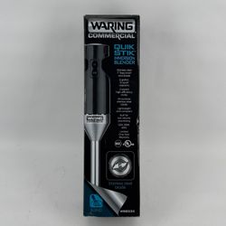 New Waring Commercial Quick Stick  Immersion Blender WSB33X