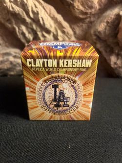 Dodgers Kershaw 2025 World Series Replica Ring