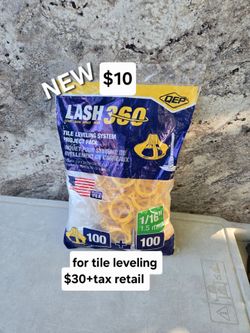 New tile leveling system $30+tax retail