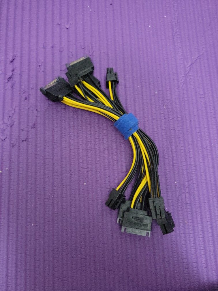 SATA Power To 6pin Pcie