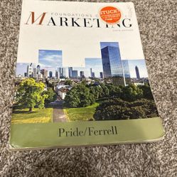 Foundations Of Marketing Book