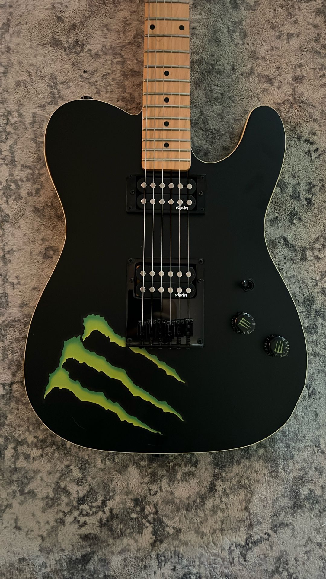 SCHECTER DIAMOND SERIES PT MONSTER ENERGY SOLID BODY ELECTRIC GUITAR