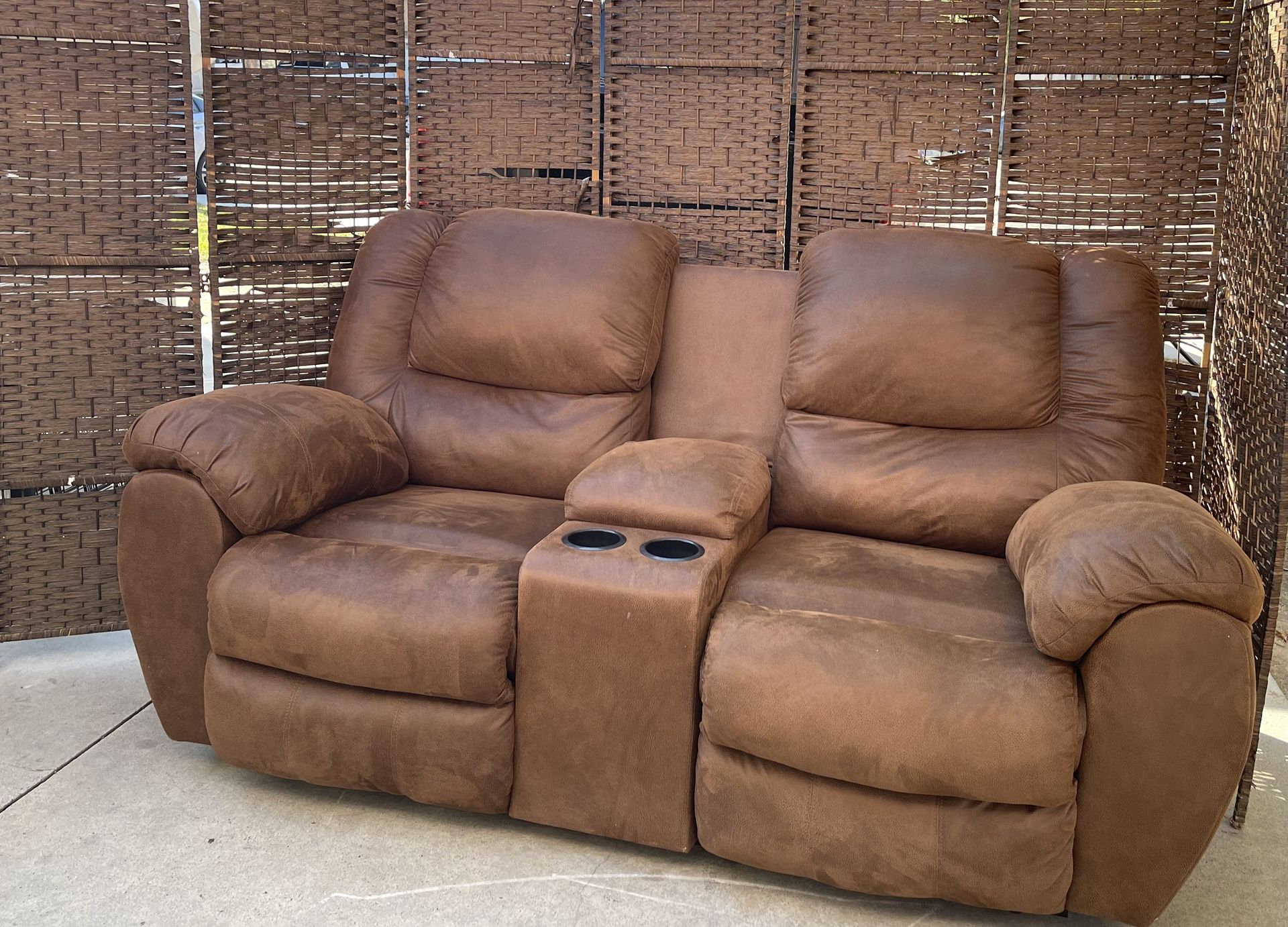 Double Recliner Sofa very clean