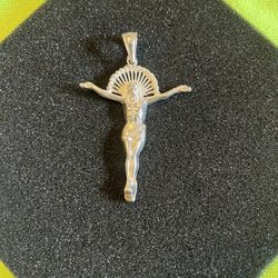 Jesus Pendant Silver 