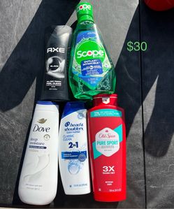 Mens mixed body wash bundle