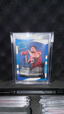 Patrick Mahomes rated rookie donruss