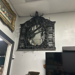 Paul Hogue Goth Black Resin Original Art