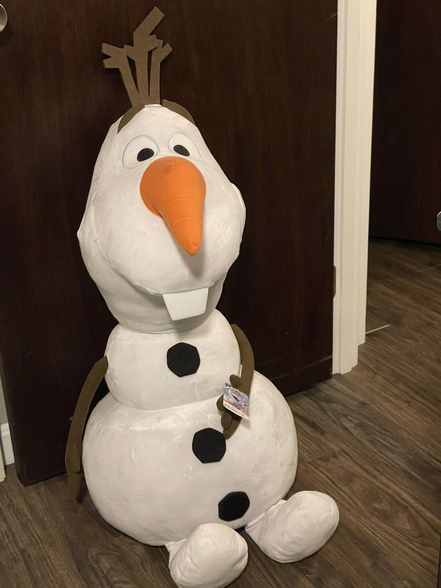 Free Olaf Snowman Stuffed Animal