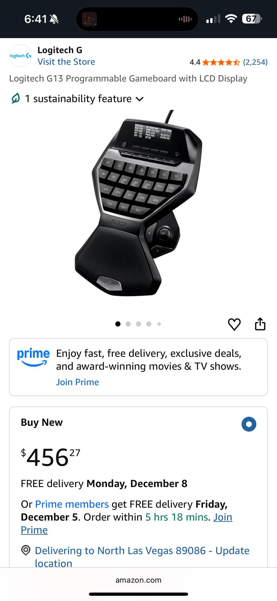 Logitech G13 Advanced Gameboard