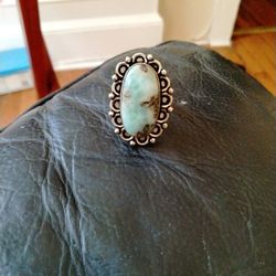 Sterling Silver Ring 925 Women Size 7