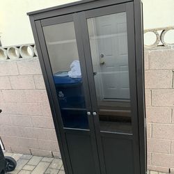 Hemnes Glass Door Cabinet