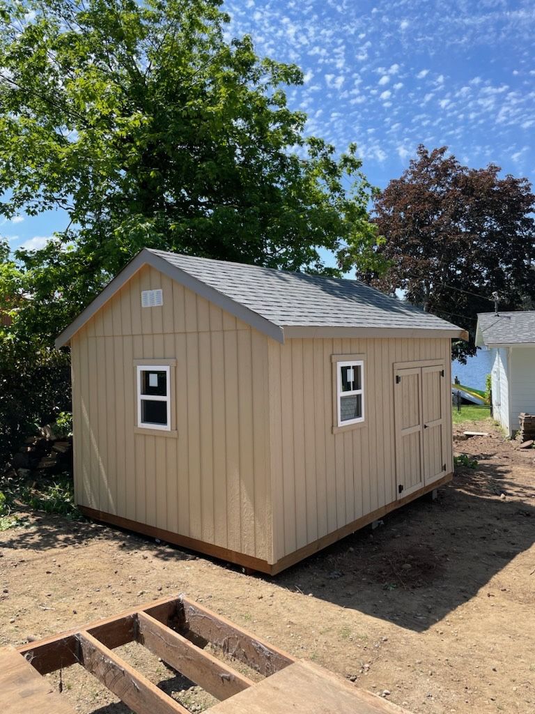 12x16 Classic House Style Shed