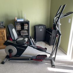 Elliptical/Bike Exercise Machine