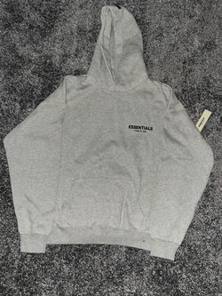 Fear of God Essentials Grey Pullover Hoodie
