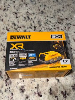 DeWalt 20V XR PowerStack Battery and Charger Kit