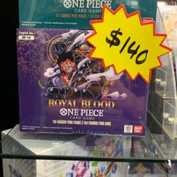 One Piece ROYAL BLOOD booster Box 