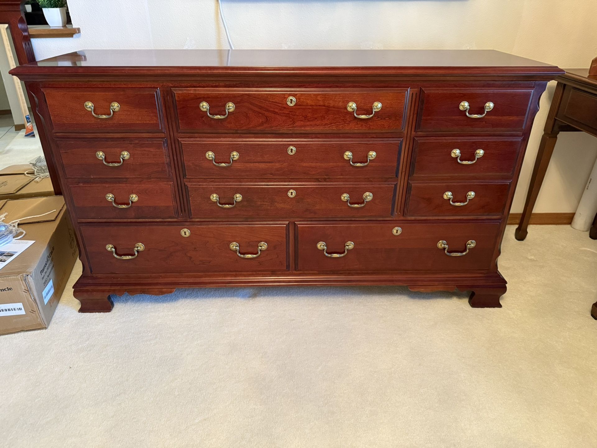 Pennsylvania House Dresser And Mirror