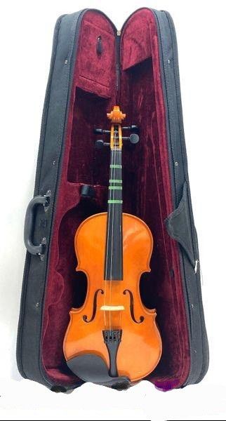 Mendini by Cecilio MV200 4/4 Full Size Violin with Soft Case and  Bow