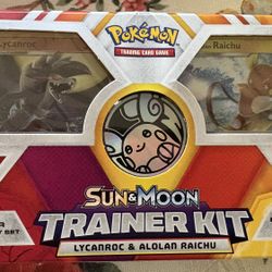 Pokémon Trading Card Game…Sun & Moon Trainer Kit…Lycanroc & Alolan Raichu