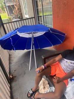 6ft travel foldable beach umbrella