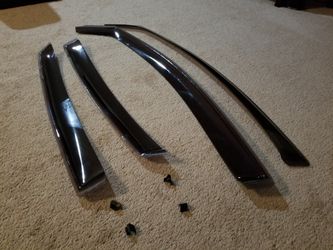 WeatherTech window deflectors 2013 Nissan Sentra SV
