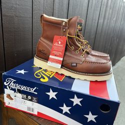 Thorogood AMERICAN HERITAGE – TOBACCO – MAXWEAR WEDGE™ SIZE 7D