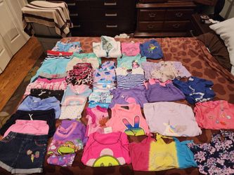 Summer Girl Clothes Bundle size 6 and 6x (tank top, shorts and PJs