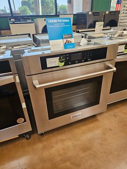 Empava single wall oven 30 inch wide stainless steel