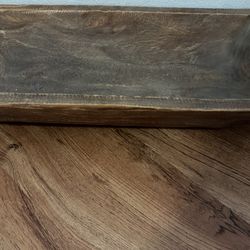 Large Vintage Looking Wooden Decorative Piece Great To Fill With Decorative Balls, Pumpkins, Led Candles, Etc. A Gorgeous Piece Originally $80
