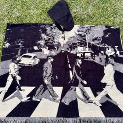 The Beetles Alpaca Poncho, Adult Size