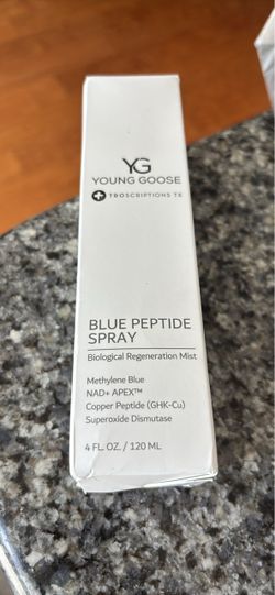 young goose blue peptide spray new