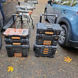2 Rigid Pro Gear Gen 2 Packout Tool Boxes