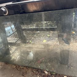 Beveled Glass Table Top 54x30