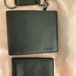 Brand New Coach Wallet, Card Holder And Keychain 