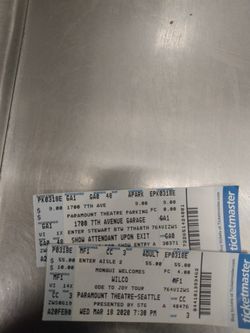 Ode to Joy Tour Paramount Theatre