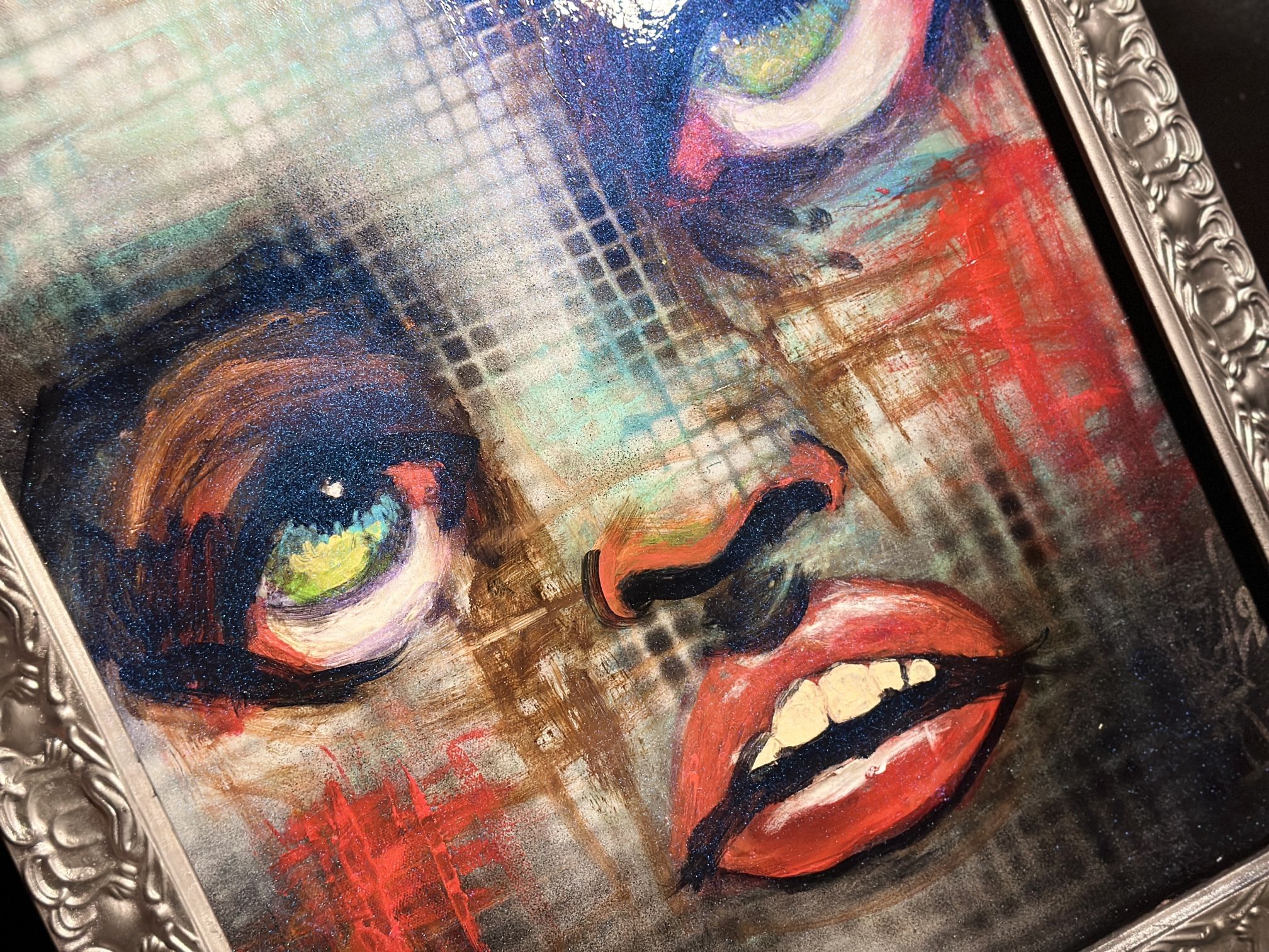 Painting Eyes On Spider