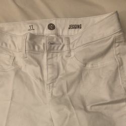 So White Jegging Pants