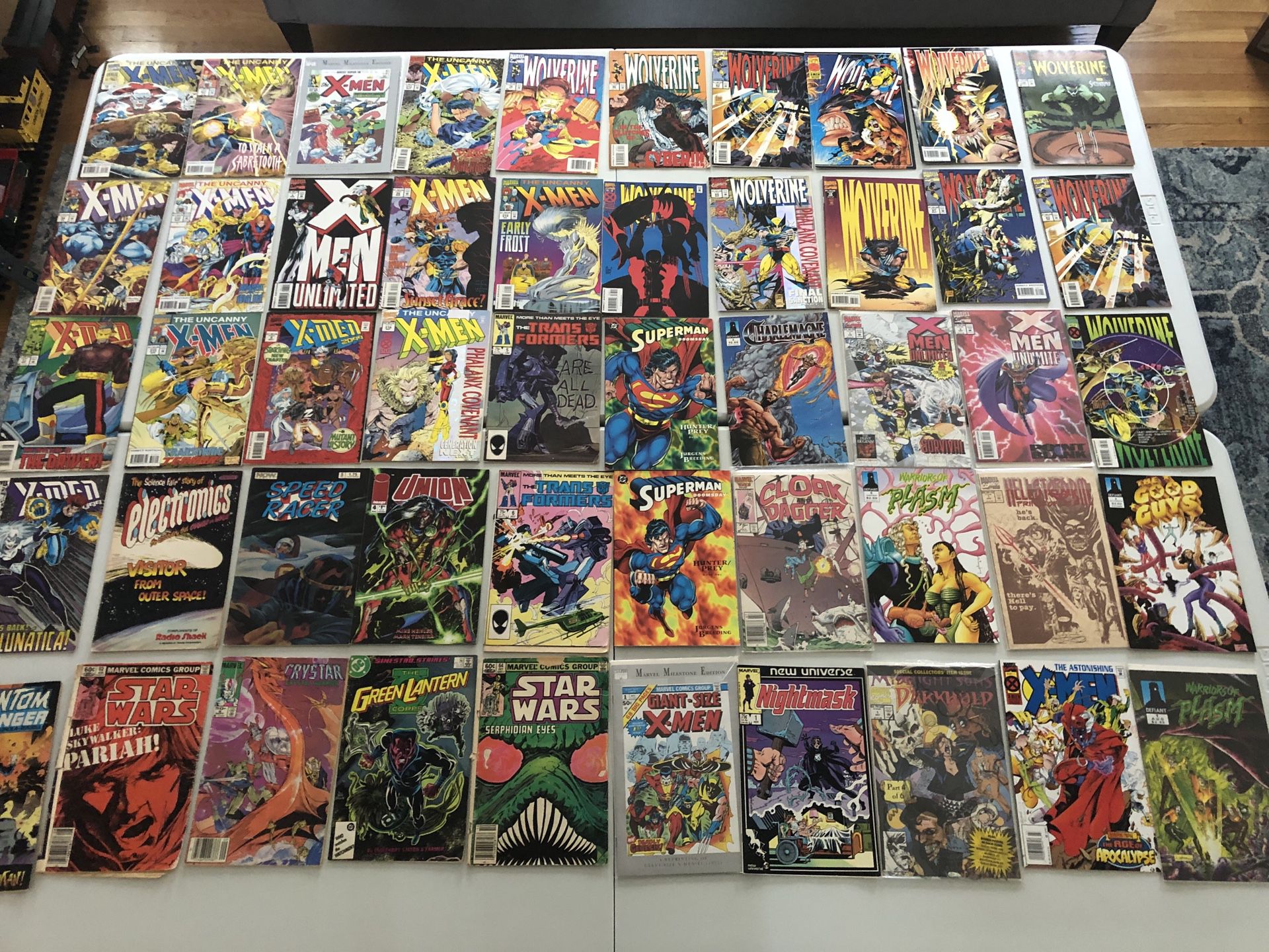 50¢ Ea. 193 Comics Huge lot Marvel DC and more!