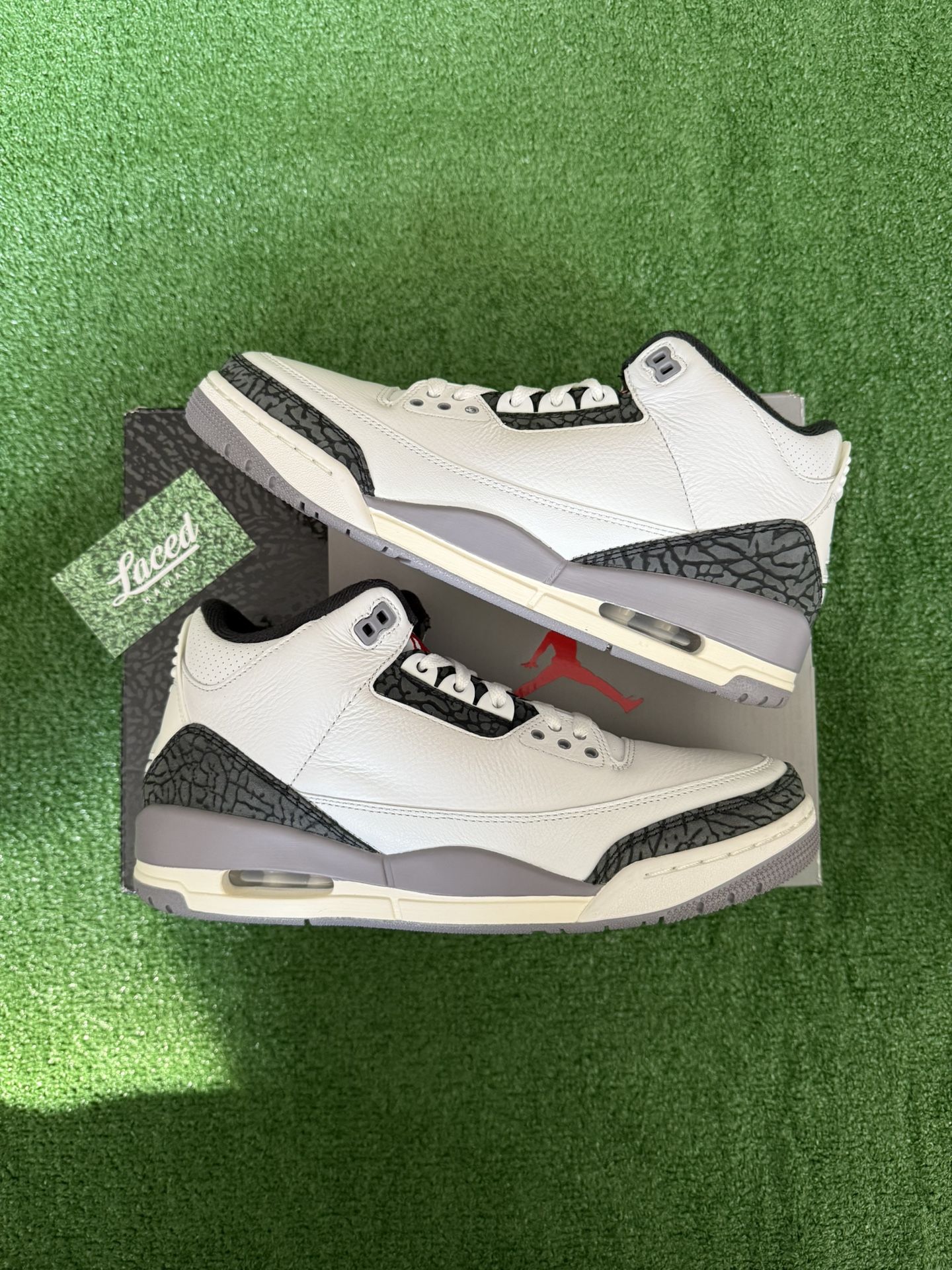 DS Air Jordan 3 Cement Grey 