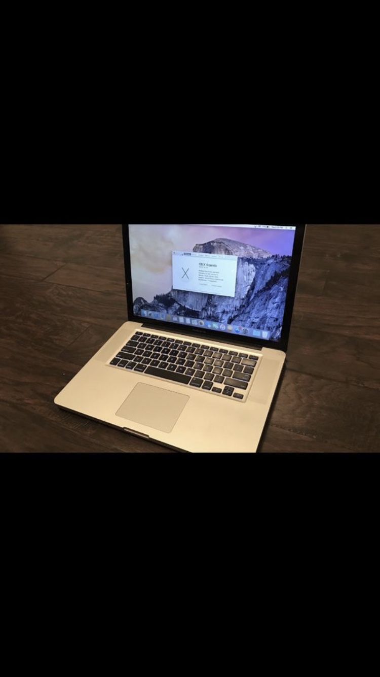 2015 Apple MacBook Pro (no touchbar)