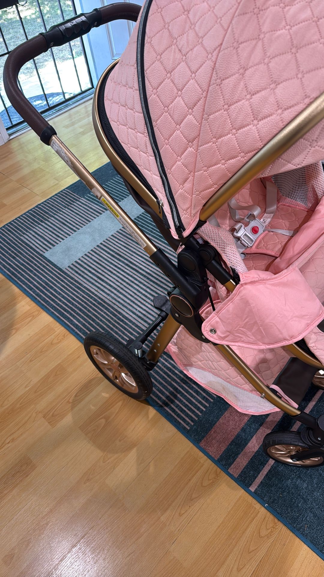 Pink Baby Stroller!!