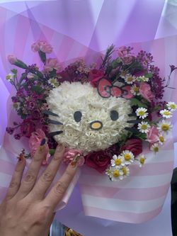 Made To Order Hello Kitty Flower Arrangement
