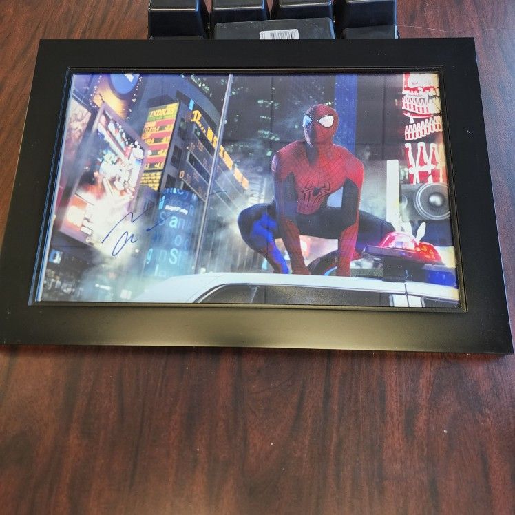 Spider Man 2 Signed Andrew Garfield