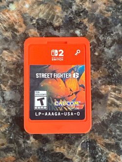 Switch 2 Street Fighter Game Key Card Edition