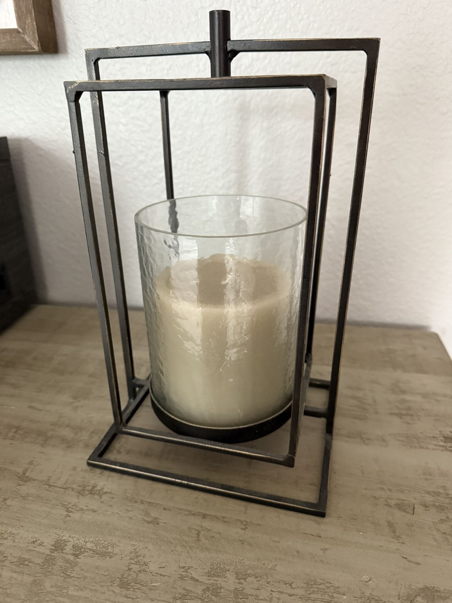 Candle And Holder